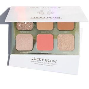 Lucky Glow Bronze and Highlight Palette NWT